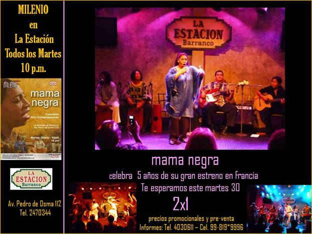 mama negra - teatro del milenio